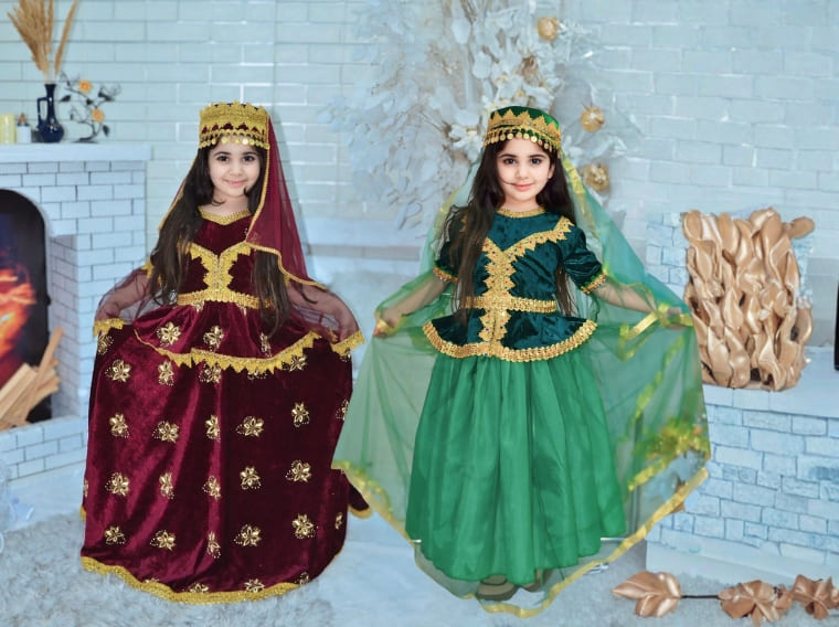 Qiz usaq milli geyimleri