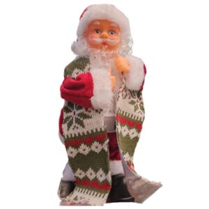 Sviterli Klassik Şaxta Baba Kuklası