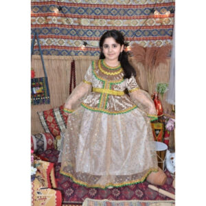 Bej qız uşaq milli geyimi