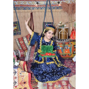 Novruz qız uşaq milli geyimi